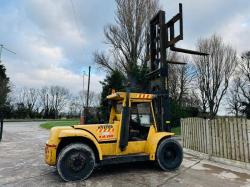 HYSTER H14.00 *14 TON LIFT* DIESEL FORKLIFT C/W PALLET TINES