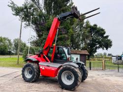 MANITOU MLT627T 4WD TELEHANDLER *AG-SPEC* C/W PICK UP HITCH *VIDEO*