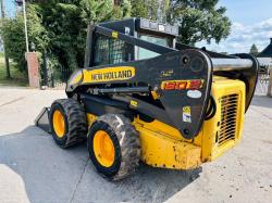 NEW HOLLAND LS180B HIGH LIFT SKIDSTEER C/W BUCKET *VIDEO*