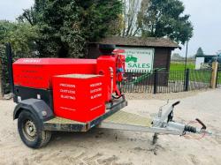 THERMAC PORTABLE SAND BLASTER C/W INGERSOL RAND COMPRESSOR