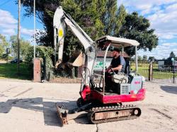 TAKEUCHI TB219 TRACKED EXCAVATOR *YEAR 2016, 4245 HOURS* C/W QUICK HITCH *VIDEO*