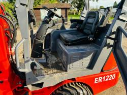 UNUSED EVERUN ER1220 LOADING SHOVEL *YEAR 2024* C/W KUBOTA ENGINE, BUCKET & TINES 