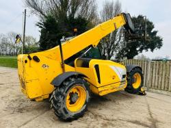 NEW HOLLAND LM133 4WD TELEHANDLER *13 METER REACH* C/W PALLET TINES 