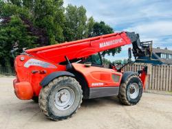 MANITOU MT1840 4WD TELEHANDLER *18 METER REACH* C/W PALLET TINES 