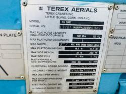 TEREX AERIALS MANLIFT TA RT50 *YEAR 2001* 2049 HOURS* HATZ DIESEL ENGINE*