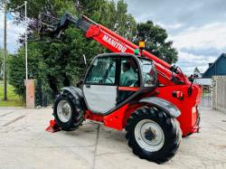 MANITOU MT1030 4WD TELEHANDLER *10 METER REACH* C/W PALLET TINES *VIDEO*