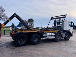 VOLVO FM DOUBLE DRIVE HOOK LOADER LORRY *YEAR 2013, MOT'D MARCH 2025* C/W SKIP 