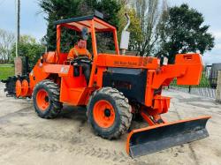 DITCH WITCH 7610DD 4WD TRENCHER C/W FRONT WEIGHTS & BLADE 