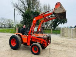 KUBOTA L2850 4WD TRACTOR C/W FRONT LOADER & BUCKET