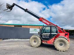 MANITOU MT932 4WD TELEHANDLER *READING 3627 HOURS*C/W PALLET TINES*VIDEO*