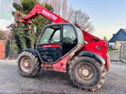 MANITOU MLT732 4WD TELEHANDLER C/W PALLET TINES  