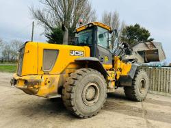 JCB 456EZX 4WD LOADING SHOVEL *YEAR 2011* C/W BUCKET 