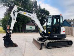 BOBCAT E45 TRACKED EXCAVATOR *YEAR 2019, ONLY 1700 HOURS* C/W QUICK HITCH *VIDEO*