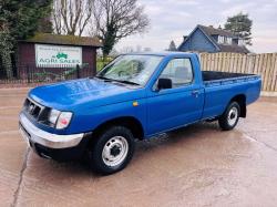 NISSAN D22 2.5 4X2 PICK UP SINGLE CAB *YEAR 2001, ONLY 14801 GENUINE MILES* NO VAT !!VIDEO