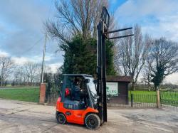 TOYOTA 18 FORKLIFT C/W PALLET TINES *VIDEO*