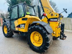 CAT TH330B TELEHANDLER *C/W PALLET TINES*4WD*AG SPEC*