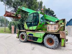 MERLO ROTO38.16S 4WD TELEHANDLER * 16 METER REACH* C/W PALLET TINES *VIDEO*