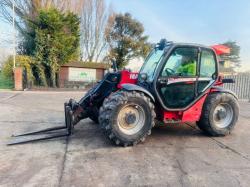 MANITOU 634-120 4WD TELEHANDLER *AG-SPEC* C/W PICK UP HITCH *VIDEO*