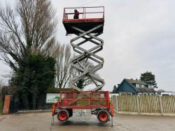 SKYJACK SJ7135 SCISSOR LIFT *12V*10.7M DRIVE REACH*