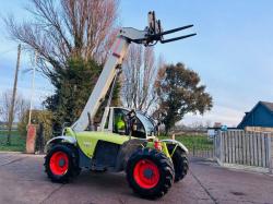 CLAAS TARGO K50 4WD TELEHANDLER *AG-SPEC, 6180 HOURS* C/W PICK UP HITCH *VIDEO*