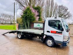 MITSUBISHI FUSO 4X2 RECOVERY TRUCK *MOT'D TILL FEB 2025* C/W ALLOY BEAVER TAIL BODY 