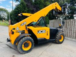 JCB 525-60 4WD TELEHANDLER *YEAR 2018, ONLY 3890 HOURS* C/W PALLET TINES *VIDEO*