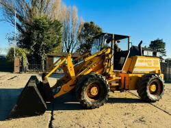 JCB 412 4WD LOADING SHOVEL C/W PERKINS ENGINE & BRAND NEW BUCKET 