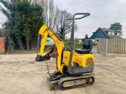 WACKER NEUSON 803 EXCAVATOR *YEAR 2017, 596 HOURS* C/W EXPANDING TRACKS