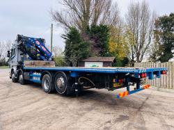 SCANIA R480 8X4 REAR LIFT LORRY *CRANE NOT INCLUDED* C/W SLIDING REAR BODY