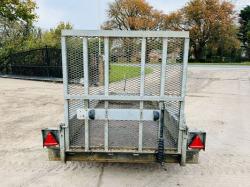 KNOTT TWIN AXLE PLANT TRAILER C/W LOADING RAMP *SPARES & REPAIRS*