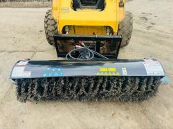 BRAND NEW AGT SSAB72 ROTARY ANGLE SWEEPER *YEAR 2024, CHOICE OF 5* TO SUIT SKIDSTEER 