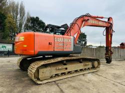 HITACHI ZAXIS 280LC EXCAVATOR *YEAR 2012, 8165 HOURS* C/W QUICK HITCH *VIDEO*