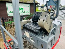 TAKEUCHI TB016 TRACKED EXCAVATOR C/W QUICK HITCH & 3 X BUCKETS *VIDEO*