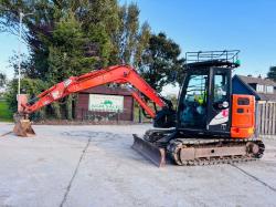 HITACHI ZAXIS ZX85 TRACKED EXCAVATOR *YEAR 2014* C/W QUICK HITCH *VIDEO*