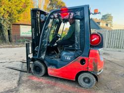 TOYOTA 15 FORKLIFT *CONTAINER SPEC, YEAR 2019* C/W PALLET TINES *VIDEO*