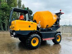 DIECI LH683 SWIVEL TIP CEMENT MIXER *YEAR 2013, 4452 HOURS* C/W 4 WHEEL STEER *VIDEO*