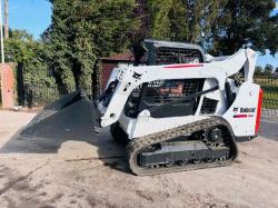 BOBCAT T590 TRACKED SKIDSTEER *YEAR 2018, 2761 HOURS* C/W BUCKET *VIDEO*