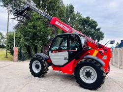 MANITOU MT733 4WD TELEHANDLER *YEAR 2022, ONLY 2254 HOURS* C/W TINES *VIDEO*