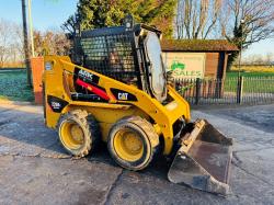 CATERPILLAR 226B3 HIGH FLOW SKIDSTEER *YEAR 2013, 784 HOURS* C/W BUCKET 