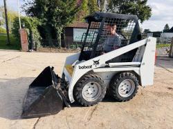 BOBCAT 543 SKIDSTEER *3770 HOURS* C/W BUCKET *VIDEO*