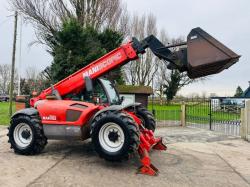 MANITOU MLT1030 4WD TELEHANDLER * 4788 HOURS * C/W BUCKET & TINES *VIDEO*