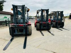 UNUSED APACHE FR30 ROUGH TERRIAN FORKLIFT *YEAR 2024, ONLY 2 LEFT* VIDEO*