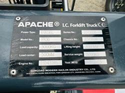 UNUSED APACHE FR30 ROUGH TERRIAN 4WD FORKLIFT *YEAR 2024, ONLY 2 LEFT* VIDEO*