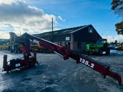 ATLAS TEREX 125.2 CRANE C/W PUSH OUT BOOM & SUPPORT LEGS *VIDEO*