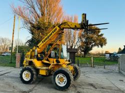 SANDERSON 625 TURBO TELEHANDLER *AG-SPEC* C/W PICK UP HITCH *VIDEO*