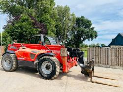 MANITOU MT1840 4WD TELEHANDLER *18 METER REACH* C/W PALLET TINES 