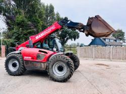 MANITOU 634-120 4WD TELEHANDLER *YEAR 2014, AG-SPEC* C/W PICK UP HITCH *VIDEO*