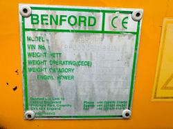 BENFORD MBR7-HE PEDESTRIAL ROLLER C/W TRAILER 