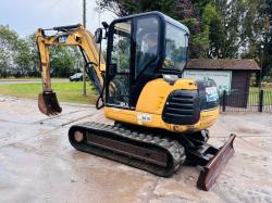 CATERPILLAR 304.5 TRACKED EXCAVATOR C/W BUCKET 