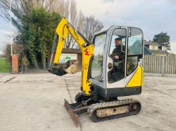 WACKER NEUSON ET17 EXCAVATOR *YEAR 2017, 2510 HOURS* C/W QUICK HITCH 